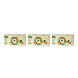 Zestaw: 3x Alce Nero − Bulion, kostki warzywne Bio − 100 g