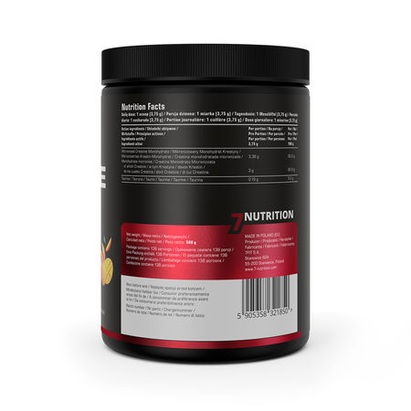 7Nutrition Creatine Monohydrate 500g Mango