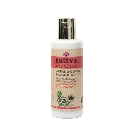 Sattva - Herbal Moisturising Lotion nawilżający balsam do ciała Sandalwood 210ml