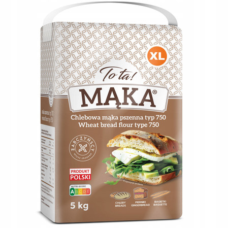 ToTa! Mąka pszenna typ 750 - 5 kg