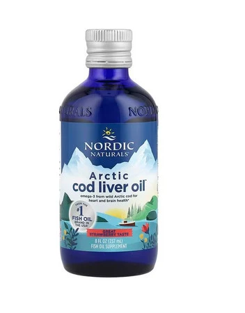Arctic Cod Liver Oil Strawberry (237 ml)