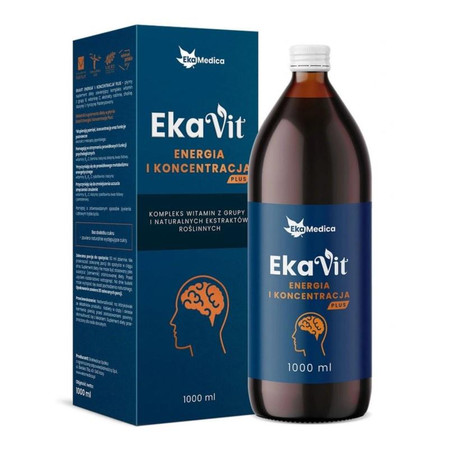 Ekamedica Ekavit Energia i Koncentracja Plus 1l