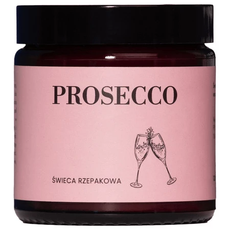 Świeca rzepakowa Prosecco 120ml