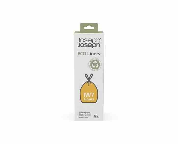 JJ - Worki na śmieci 20 sztuk, 20l, szary, Eco - Nabea.pl