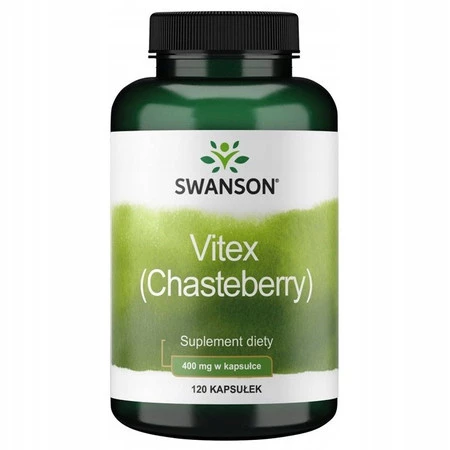 Swanson Vitex Chasteberry Niepokalanek 400 Mg 120K