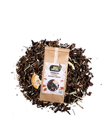 Herbata PUERH NIEWINNY UŚMIECH 100g