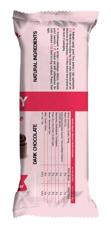 BeRAW Baton owocowy Energy malinowy - 40g