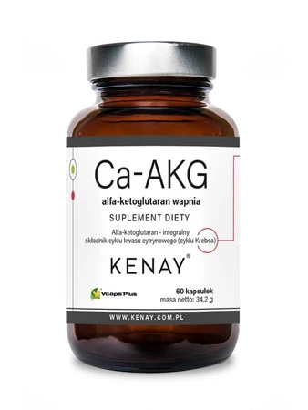 KENAY Ca-AKG alfa-ketoglutaran wapnia (60 kaps.)