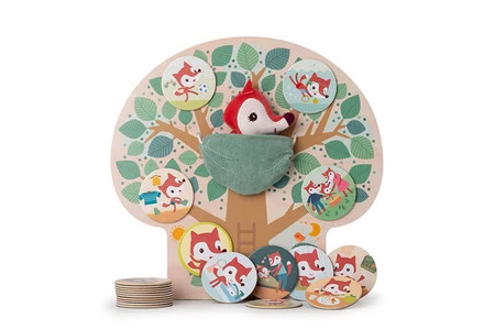 Lilliputiens Drewniana tablica magnetyczna