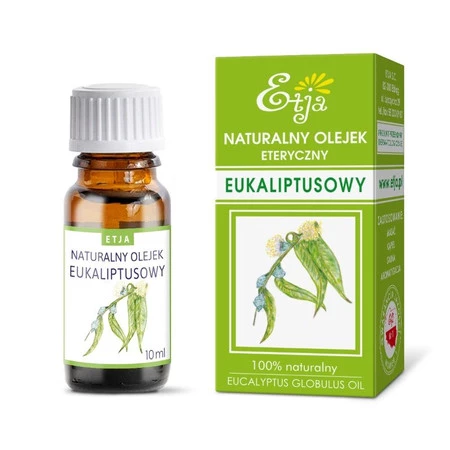 Etja − Eukaliptusowy, naturalny olejek eteryczny − 10 ml