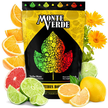 Yerba Mate Monte Verde CITRUS BOMB 500 g KRÓTKA DATA 2026-09-30