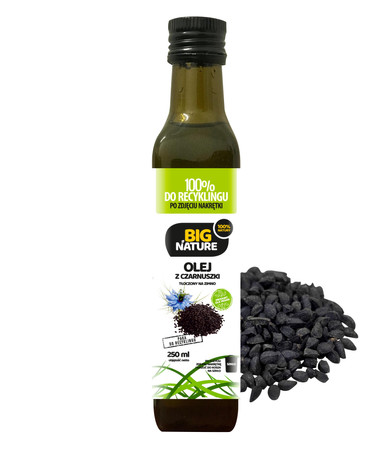  Big Nature Olej z czarnuszki 250 ml 100%