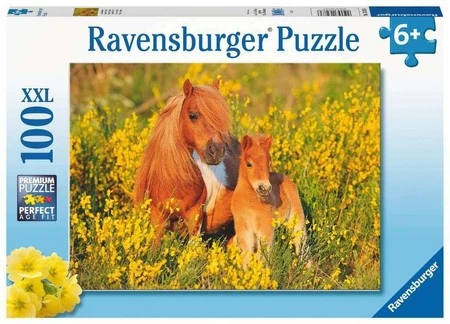 Puzzle 100el XXL Kucyki 132836 Ravensburger