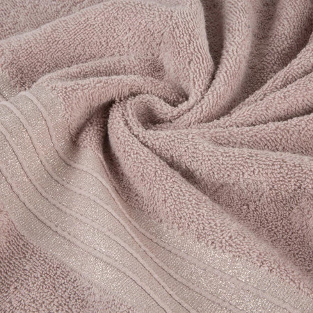 Ręcznik Lila (08), 70 x 140 cm, Pudrowy Róż