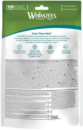 WHIMZEES Wege Róg Warzywny Gryzak dla psa M 12szt.