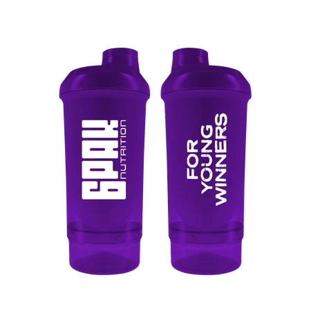 6PAK SHAKER FOR YOUNG WINNERS PURPLE 500+150ml
