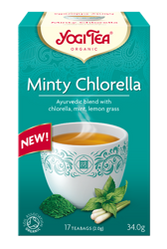 YOGI TEA HERBATKA MIĘTOWA Z CHLORELLĄ (MINTY CHLORELLA) BIO (17 x 2 g) 34g