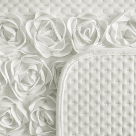 Narzuta CERAMIKA ROSES 220 X 240 CM KREMOWY