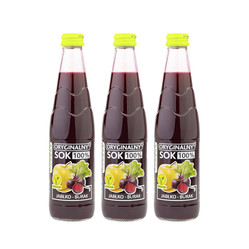 Zestaw: 3x Sok jabłko-burak 330 ml