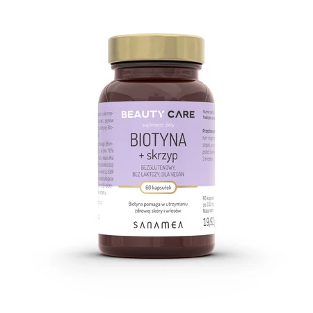 SANAMEA Beauty Care Biotyna + Skrzyp 60 kaps.