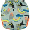 Close, Pop-in pieluszka wielorazowa AIO Z NAPAMI, Toucan