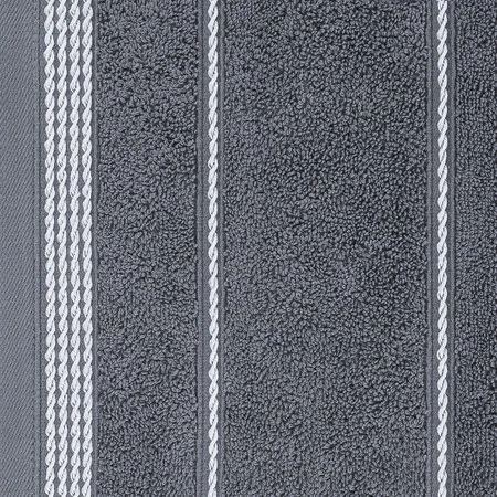 Ręcznik Mira (07), 30 x 50 cm, Stalowy