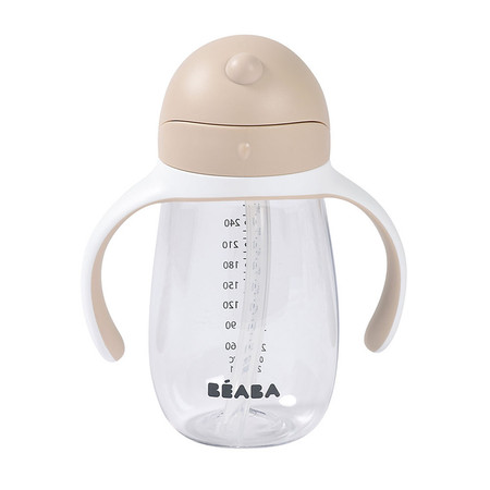 Beaba Bidon niekapek ze słomką tritanowy 300 ml Clay Earth