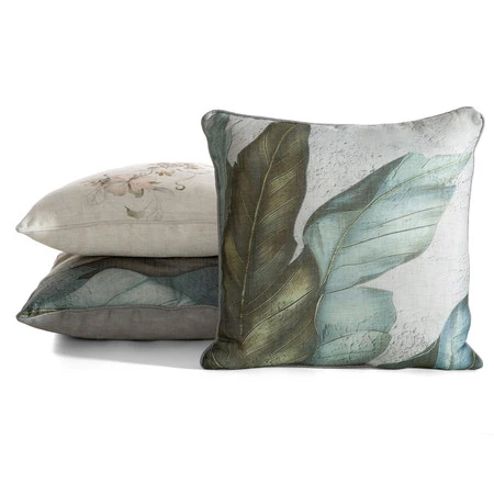 Poszewka Len 37 45 x 45 cm, Zielony