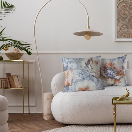 Poszewka Len 43 45 x 45 cm, Kremowy