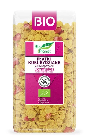 BIO PLANET Płatki kukurydziane z trusk. BIO 250g