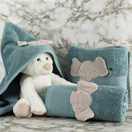 Ręcznik Dziecięcy Baby59 100 x 100 cm, Niebieski