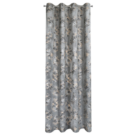ZASŁONA GOTOWA GLORIA 140 X 250 CM STALOWY