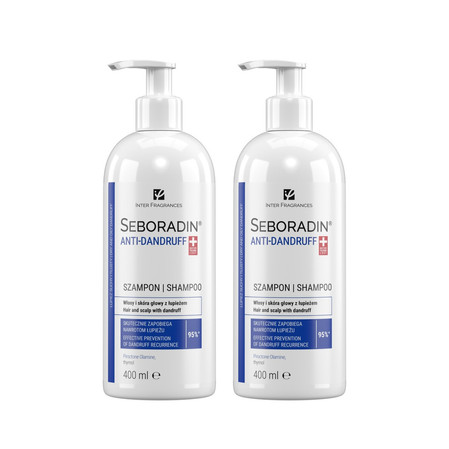 Zestaw: 2x Seboradin ANTI-DANDRUFF szampon 400ml