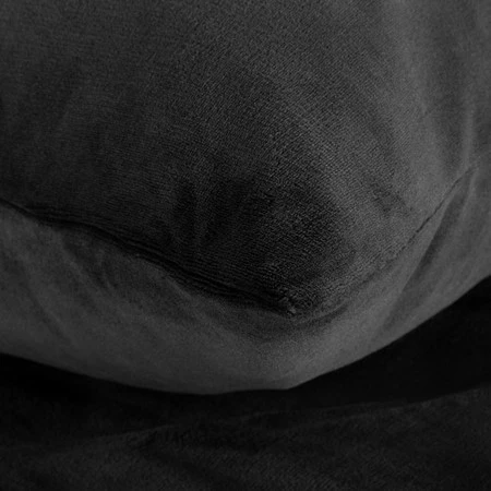 Komplet pościeli Flano 2, 220 x 200 cm, Czarny