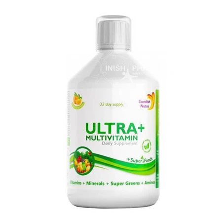 Swedish Nutra Ultra+ Multivitamin multiwitamina kompleks 500ml