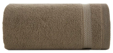 Ręcznik Riki (05), 50 x 90 cm, Jasnobrązowy