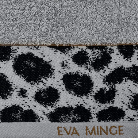 Ręcznik Eva 22 70 x 140 cm, Srebrny