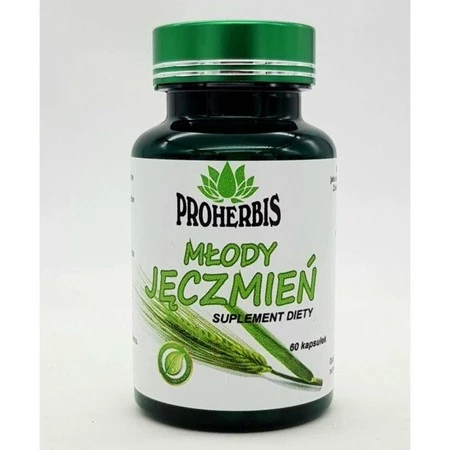 Yucca Młody Jęczmień 400 mg 60 K