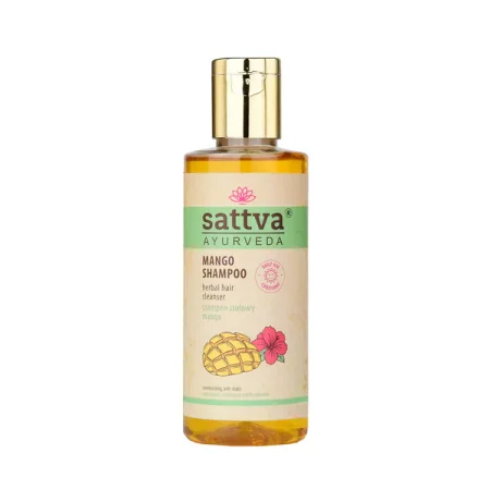 Sattva - Nawilżający szampon ziołowy Mango 210ml