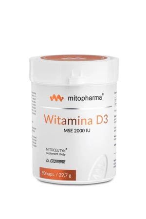 Witamina D3 2000 IU (90 kaps.)