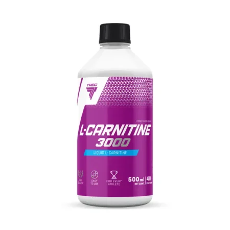 Trec Nutrition L-CARNITINE 3000 L-karnityna spalacza tłuszczu 1000ml smak wiśnia