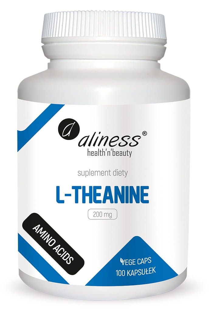 Aliness L-Theanine 200 mg x 100 Vege caps. - Nabea.pl