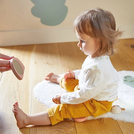 Janod Drewniana układanka sensoryczna Ślimak Sweet Cocoon 12 m +