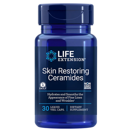 Life Extension Skin Restoring Ceramides nawilżenie i elastyczność skóry od wewnątrz 30 kaps.
