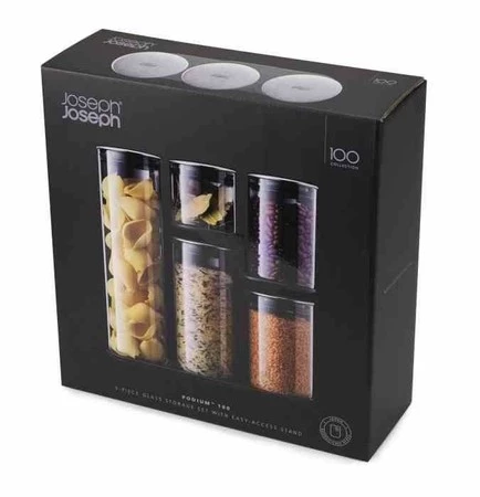 JJ - Zestaw pojemników Podium™ Steel