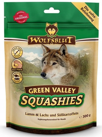 Wolfsblut Dog Squashies Green Valley – jagnięcina, łosoś, bataty 300 g