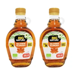Zestaw 2x Big Nature Syrop Klonowy BIO 250 ml