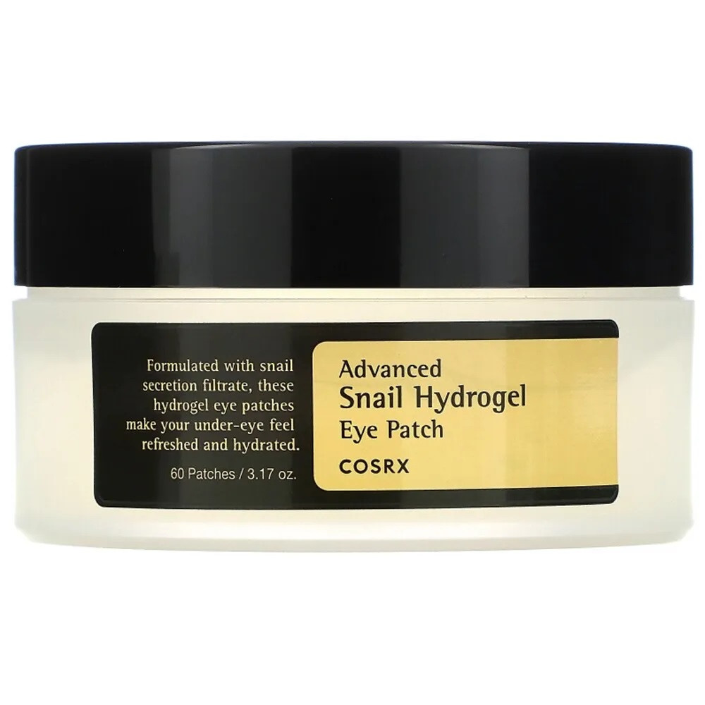 Advanced Snail Hydrogel Eye Patch hydrożelowe płatki pod oczy ze śluzem ślimaka 60szt. - Nabea.pl