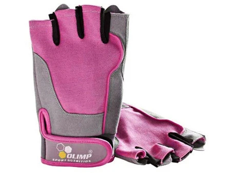 Olimp Rękawice treningowe Fitness One Pink S