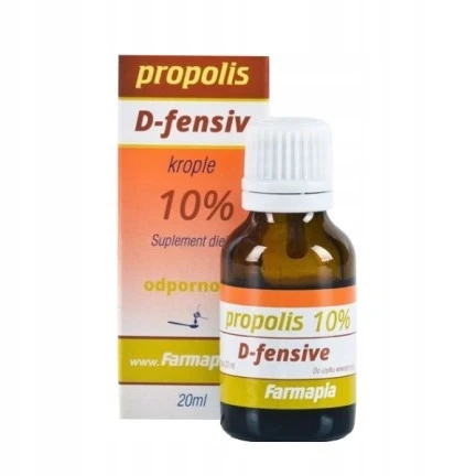 Farmapia Propolis krople 10% D-fensiv 20 ml